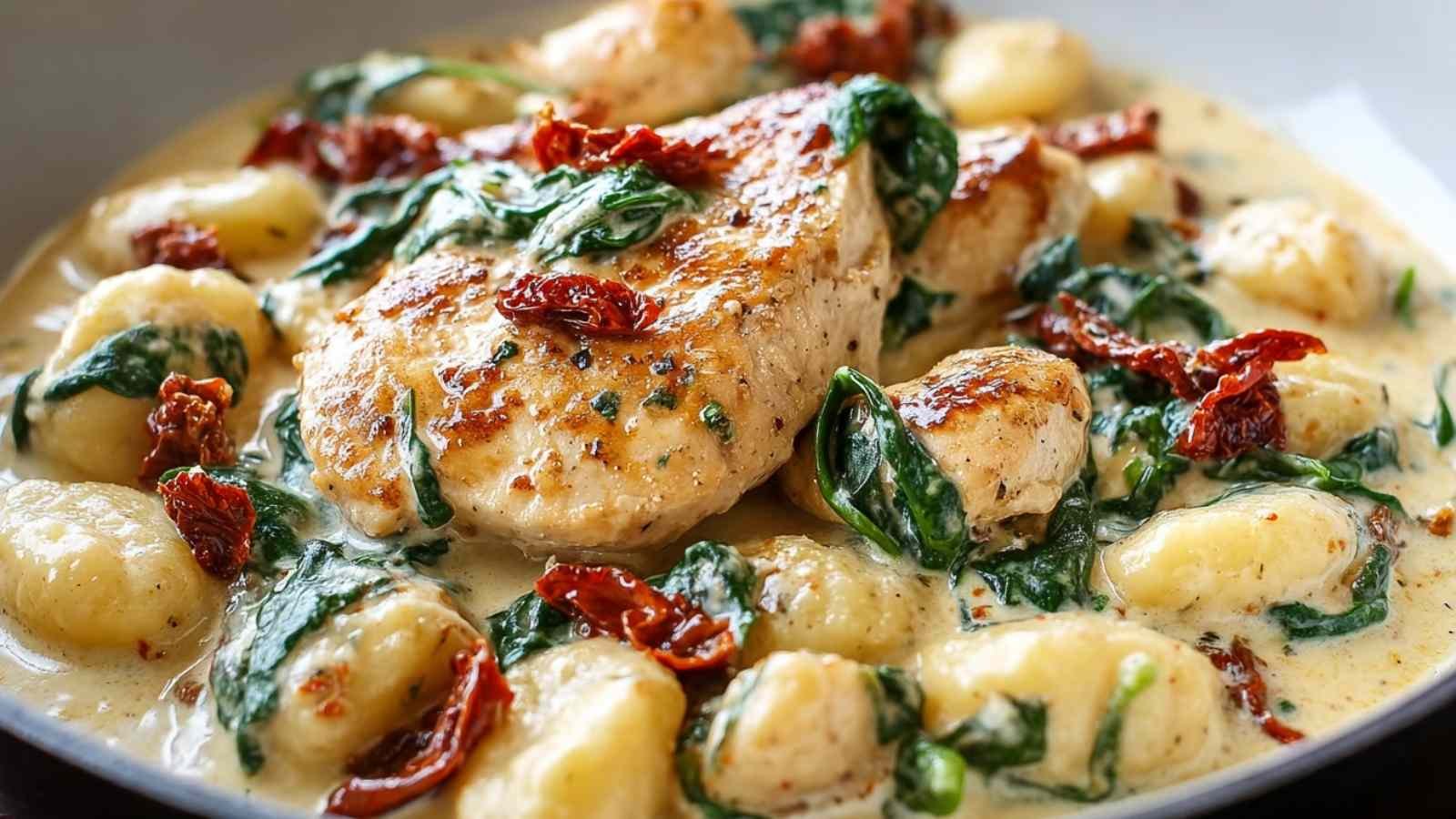 Creamy Chicken and Gnocchi