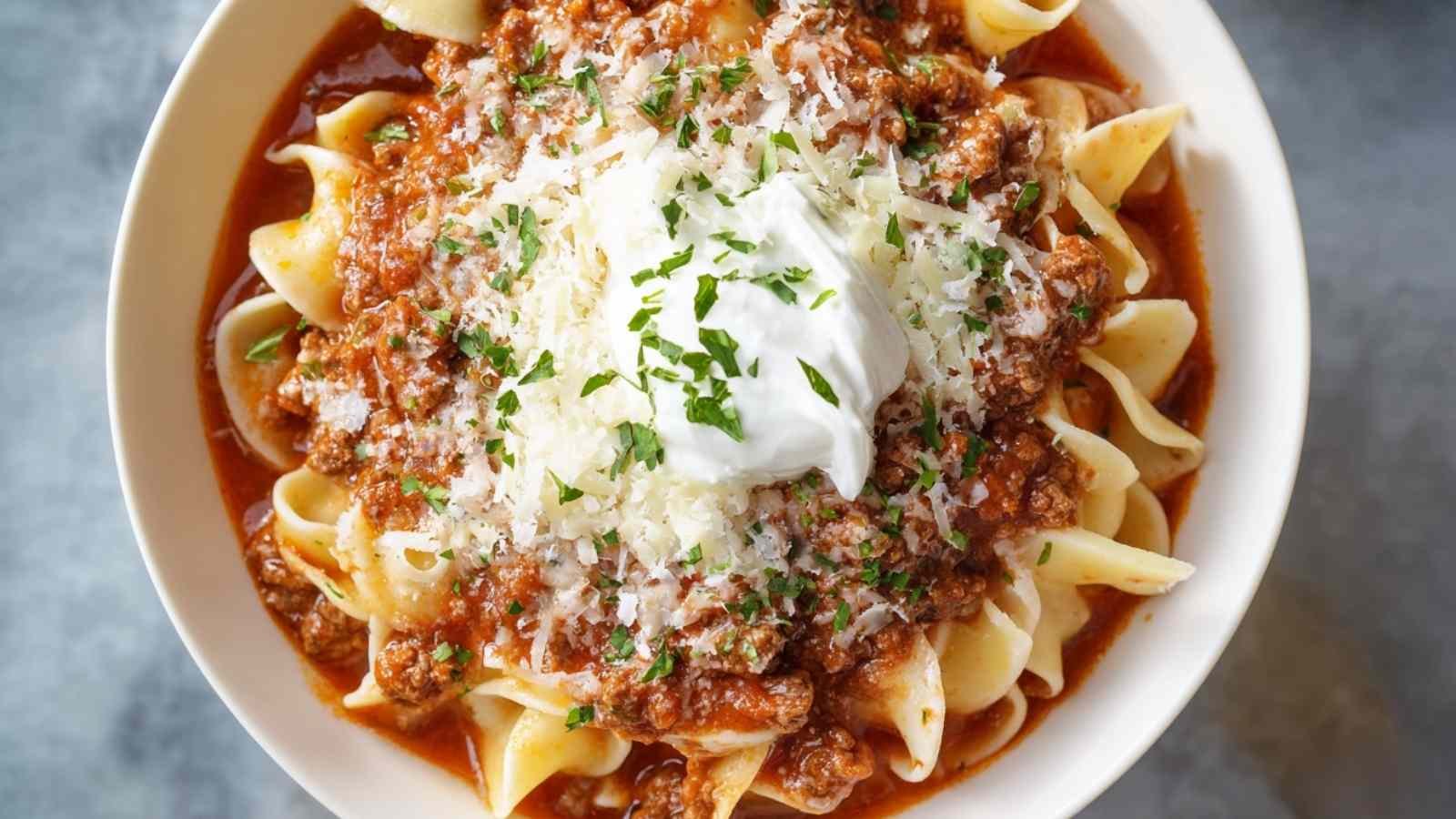 Easy Lasagna Soup Recipe