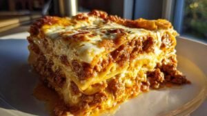 Easy High Protein Lasagna with Cottage Cheese - 25g Protein Per Serving