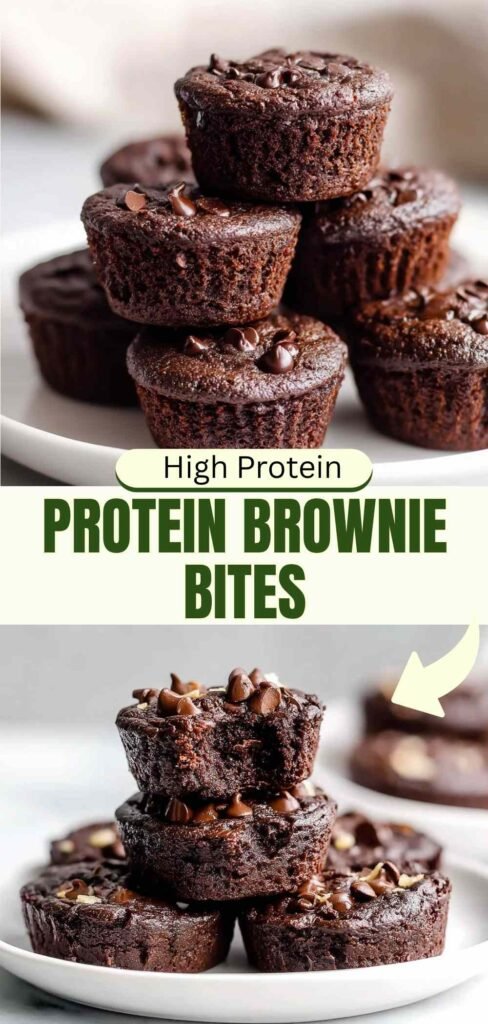 Freshly Baked Protein Brownie Bites