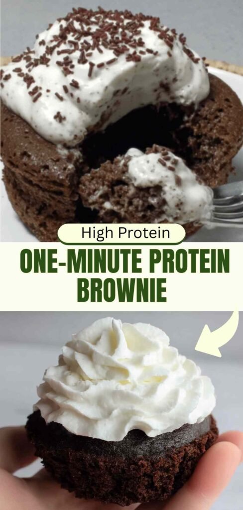Fudgy One Minute Protein Brownie