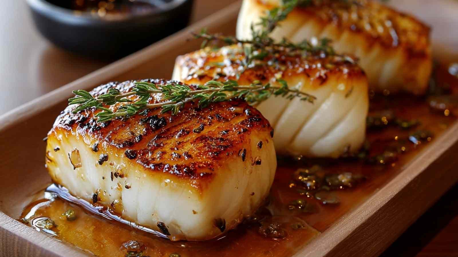 Ginger Soy Glazed Cod Recipe