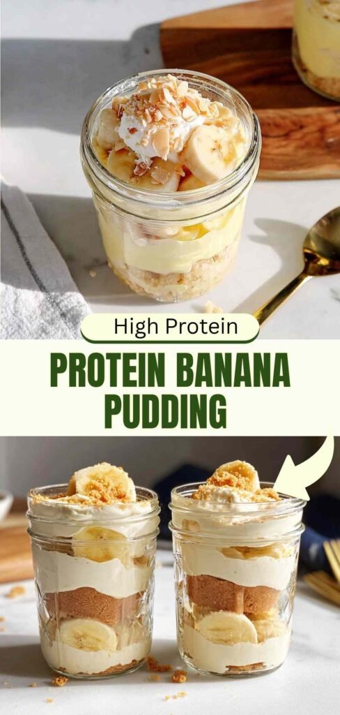 High Protein Banana Pudding 19g Protein Per Serving