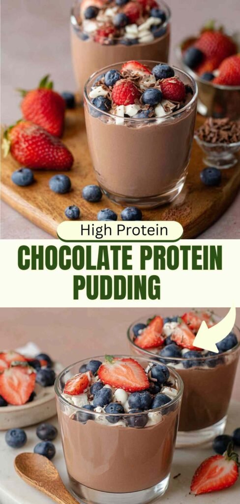 High Protein Chocolate Pudding Recipe 40 Grams Protein Per Serving
