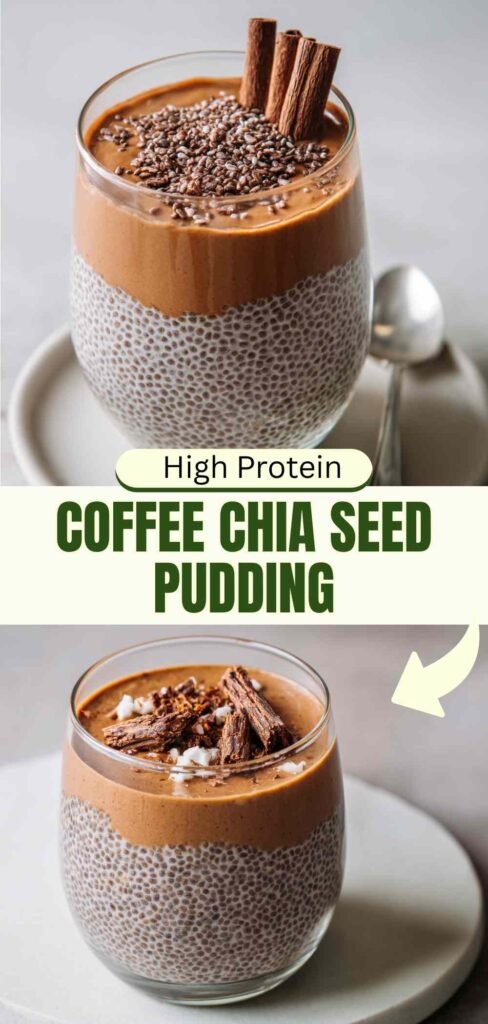 High Protein Coffee Chia Seed Pudding Energizing Breakfast Recipe