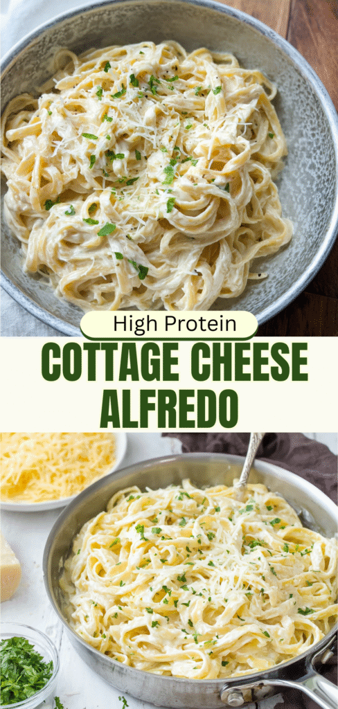High Protein Cottage Cheese Alfredo 18g Protein Per Serving