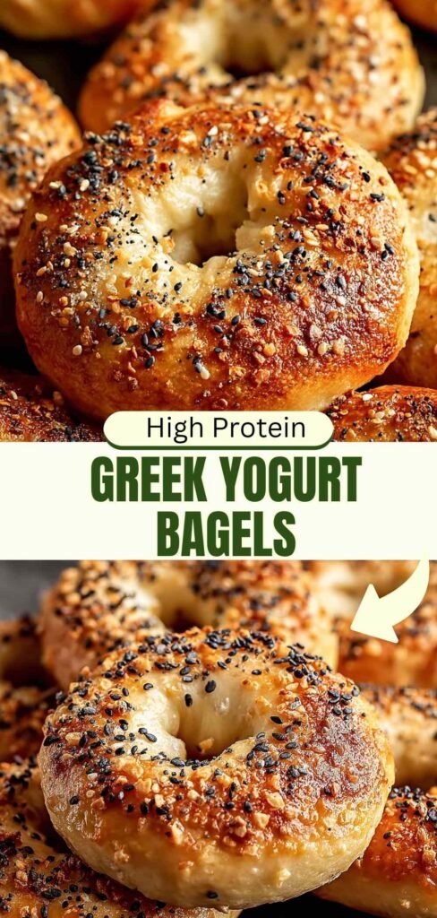 High Protein Greek Yogurt Bagels 9.5g Protein Each