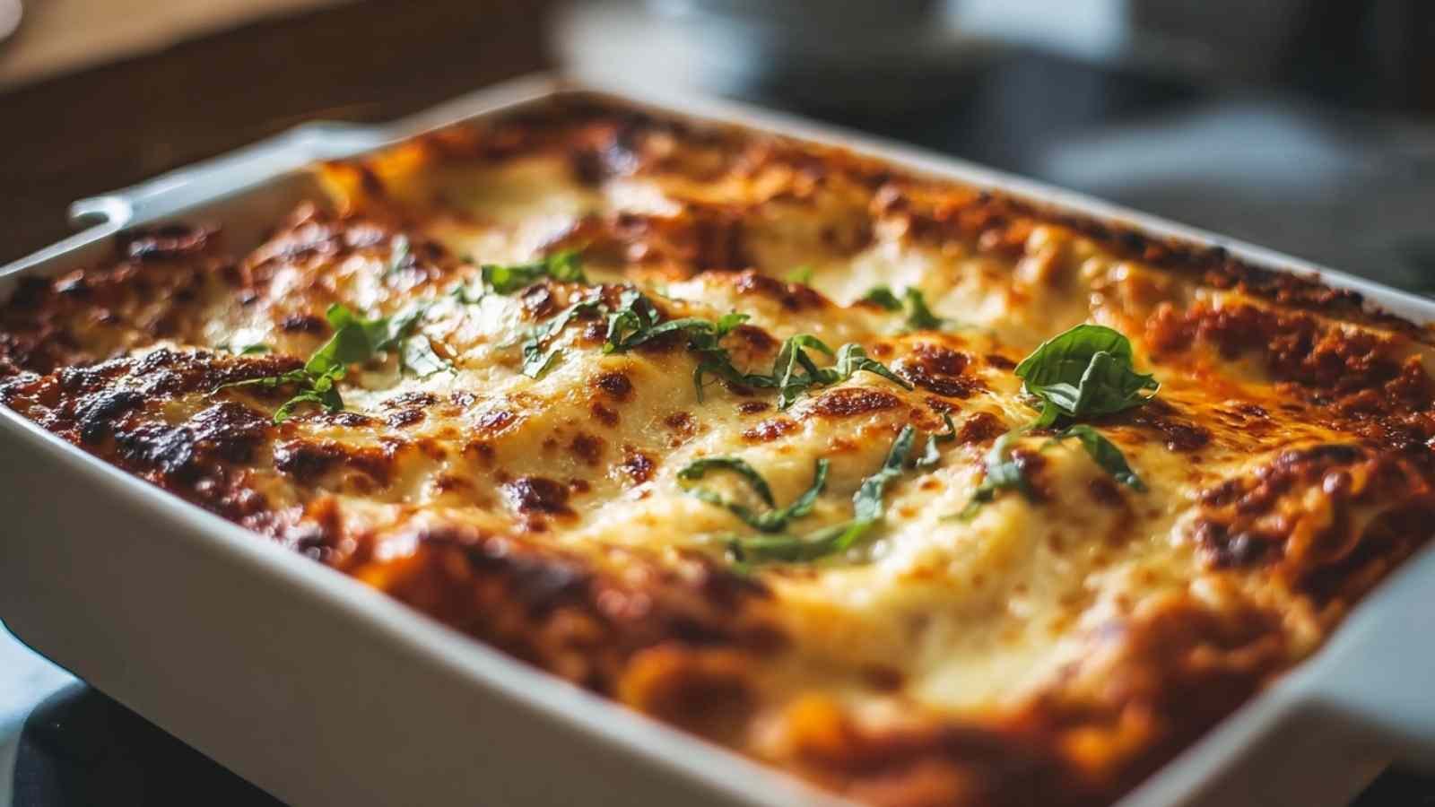 High Protein Lasagna – 30g Protein Healthy Italian Classic