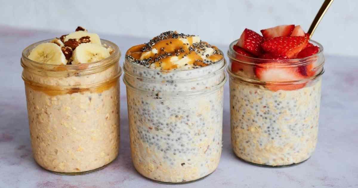 All Recipes 3 High-Protein Overnight Oats