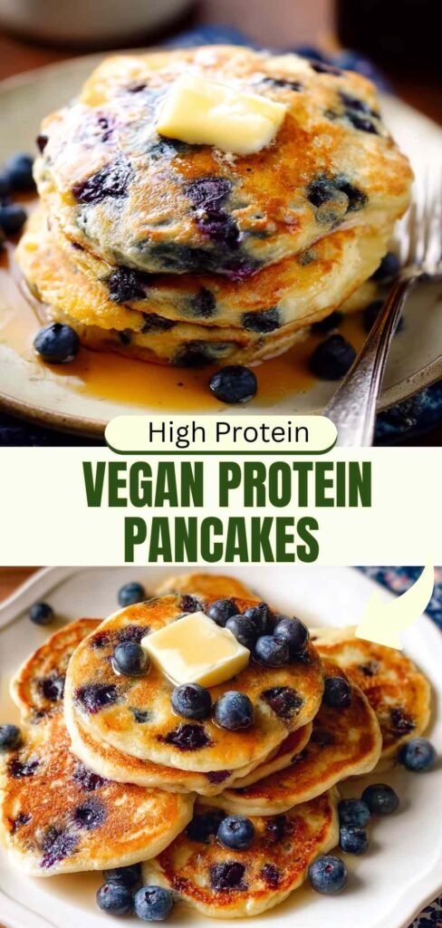 High Protein Vegan Pancakes