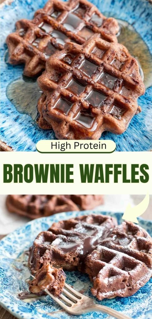 Low Carb Brownie Waffles - Keto Breakfast Recipe
