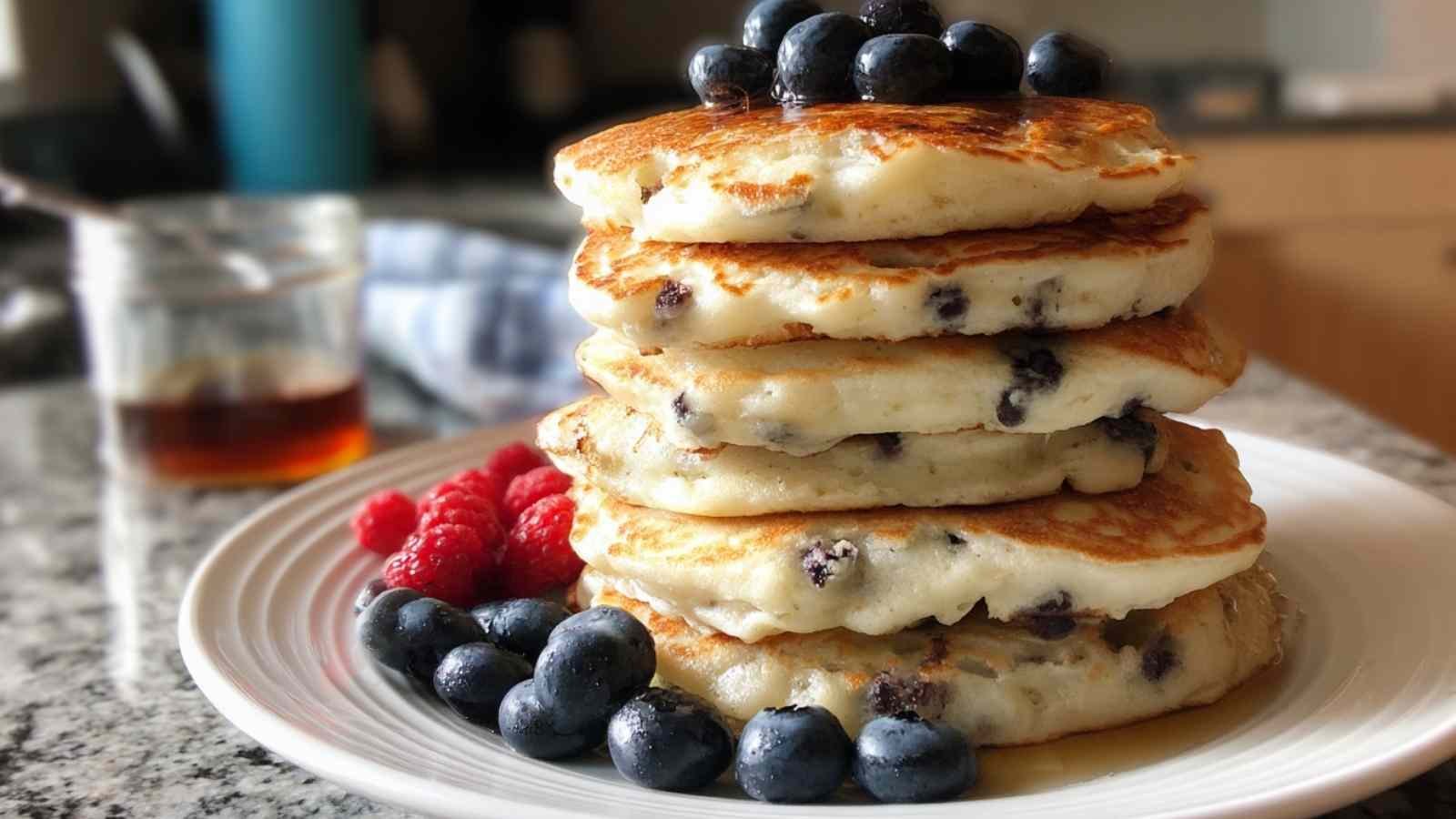 All Recipes 6 Fluffy High-Protein Greek Yogurt Pancakes