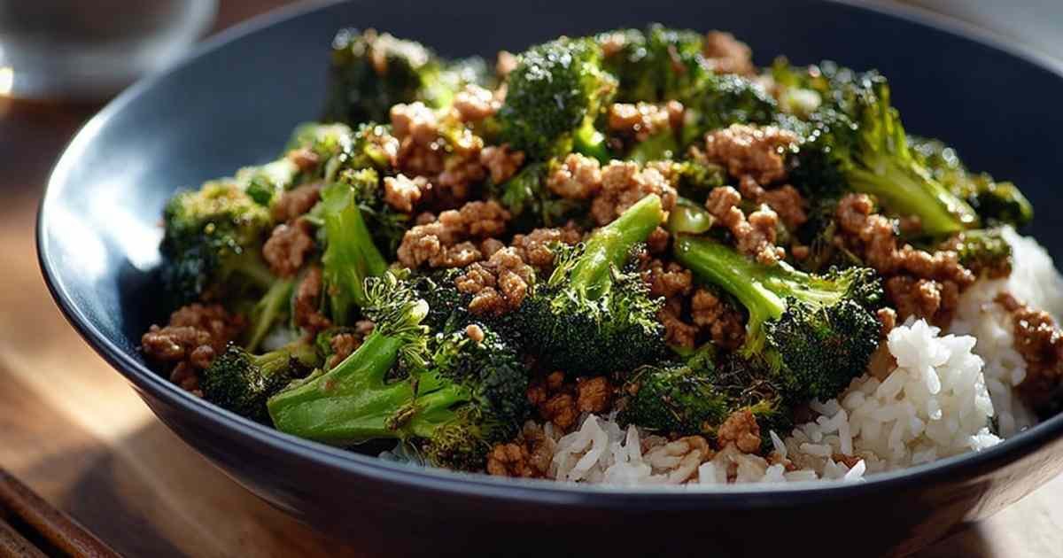 Honey Sriracha Ground Chicken