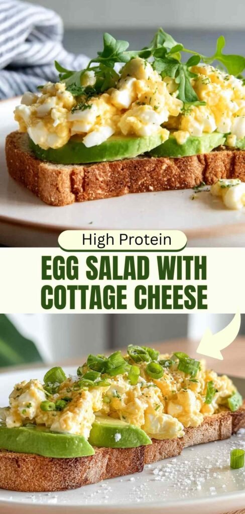 High Protein Cottage Cheese Egg Salad Recipe (12g Protein!)