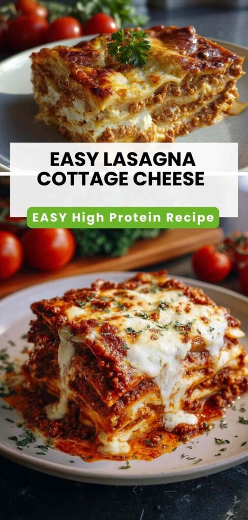 Easy Lasagna Cottage Cheese Recipe