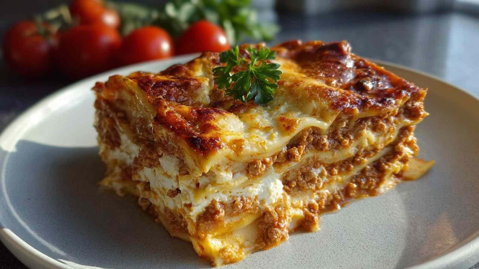 Easy Lasagna Cottage Cheese