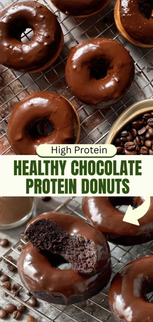 High Protein Chocolate Donuts Recipe 9.5g Protein Each Gluten Free