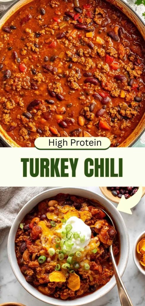 High Protein Turkey Chili Recipe 30 Minute Stovetop Version